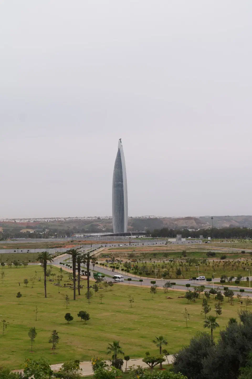 Der Mohammed VI. Tower in Rabat - mit 250 Metern eines der höchsten Gebäude Afrikas.