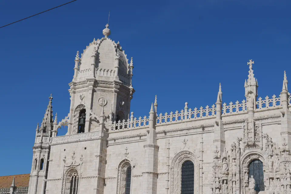 Das Hieronymuskloster (Mosteiro dos Jerónimos) in Belém - ein Meisterwerk der Manuelinik und UNESCO-Weltkulturerbe.