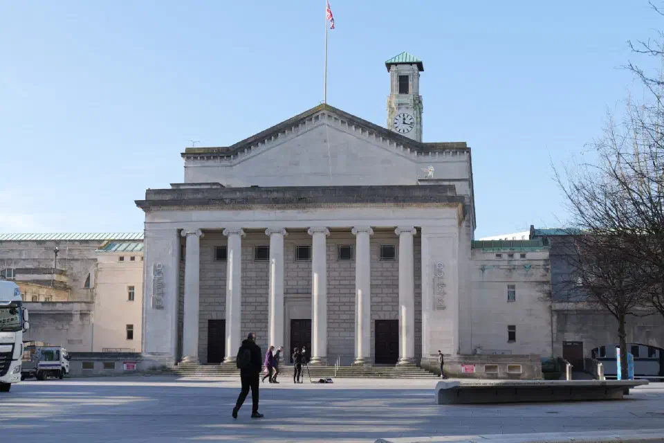 Das Civic Centre in Southampton.