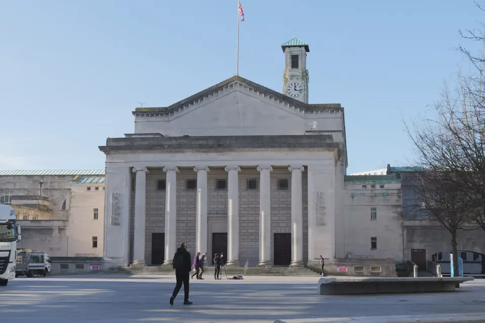 Das Civic Centre in Southampton.