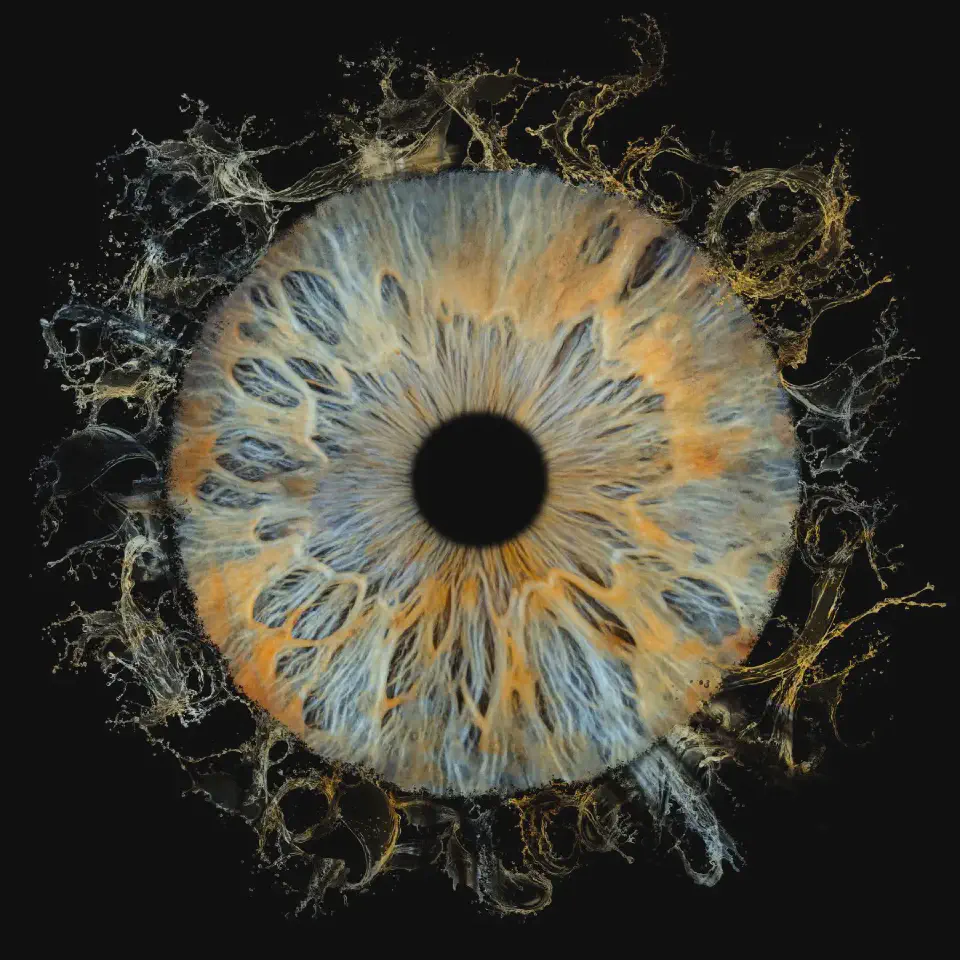 Ein außergewöhnliches Souvenir: das künstlerisch aufbereitete Foto meiner Iris, aufgenommen an Bord der MSC Euribia.