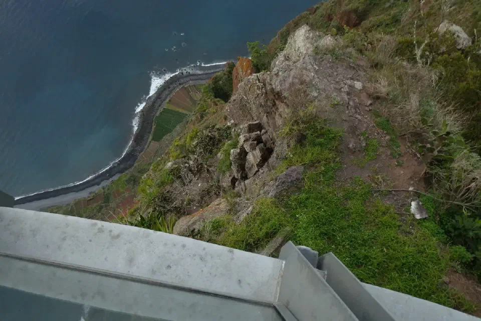 Ein Blick von der höchsten Steilklippe Europas: Cabo Girão.