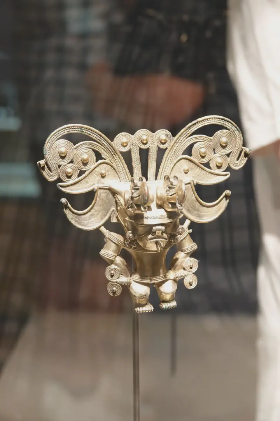 Eines der Ausstellungsstücke im Goldmuseum.