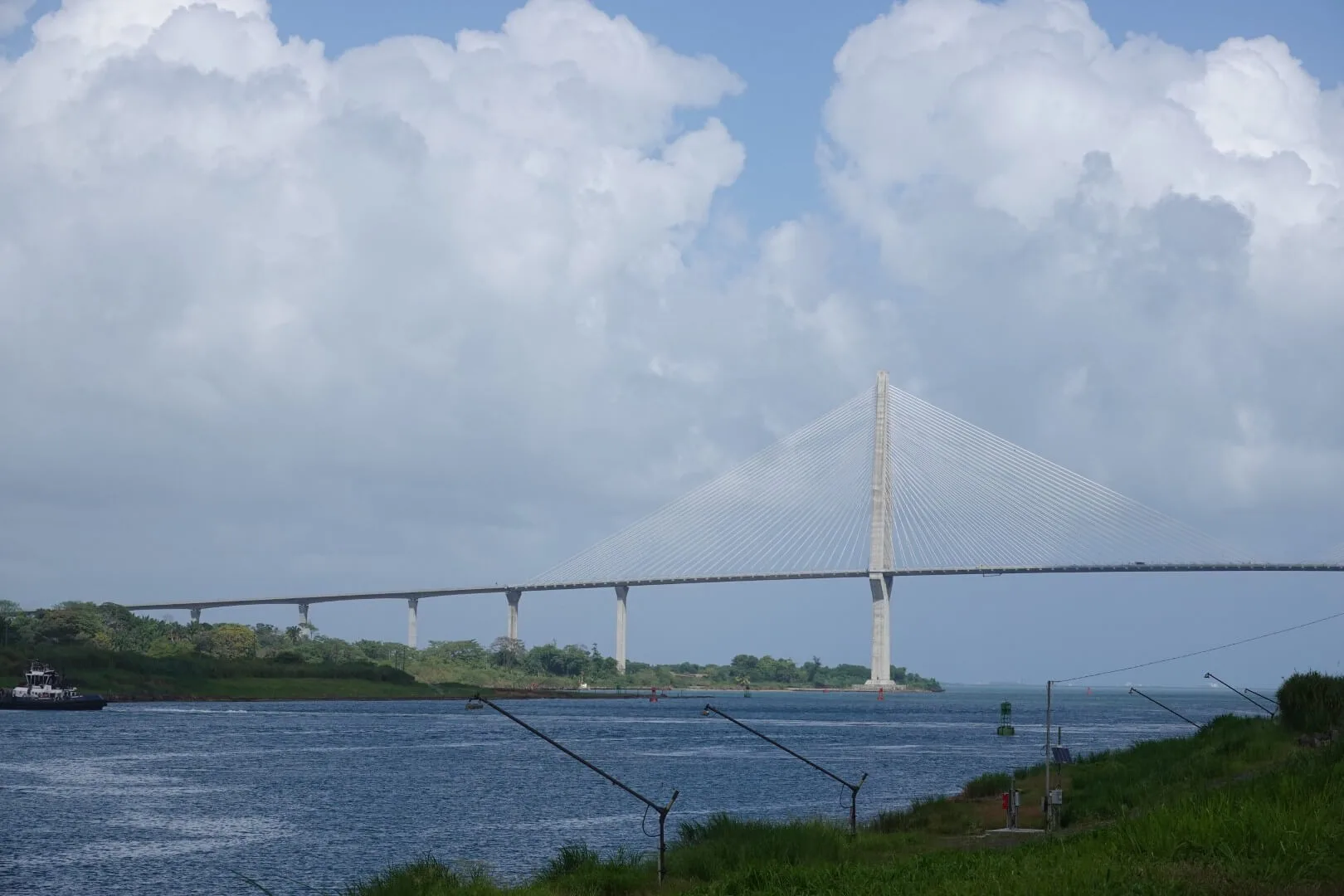 Ein Blick auf die Atlantikbrücke.