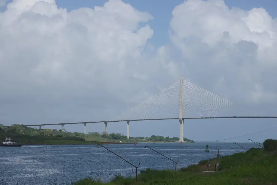 Ein Blick auf die Atlantikbrücke.
