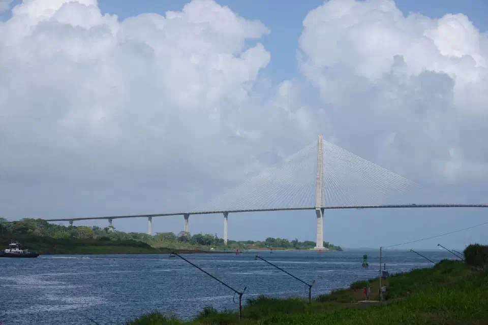 Ein Blick auf die Atlantikbrücke.