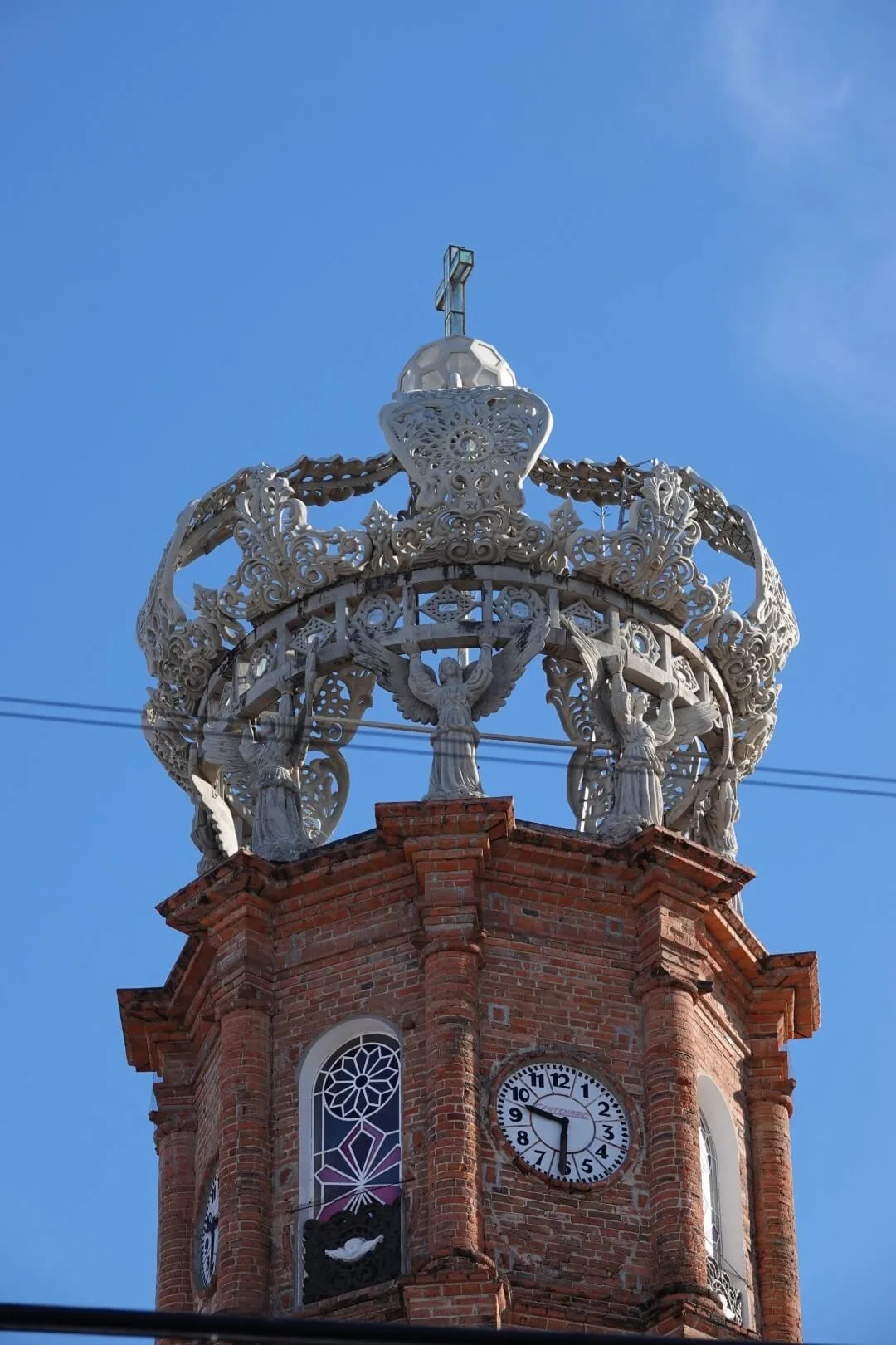 Blick auf den Turm der Kathedrale.
