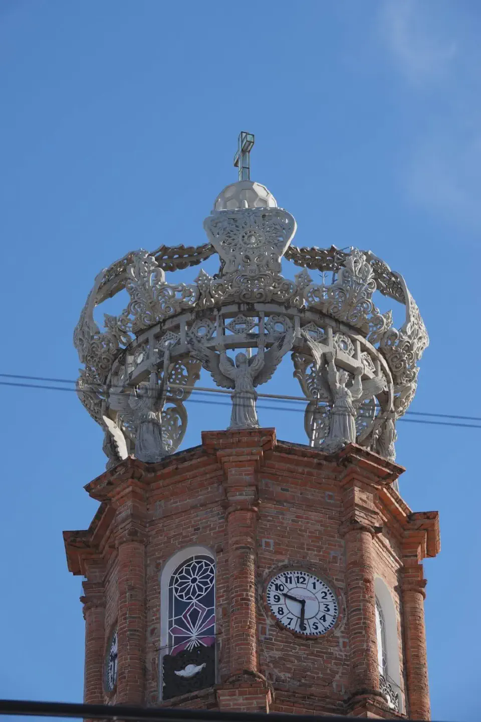 Blick auf den Turm der Kathedrale.