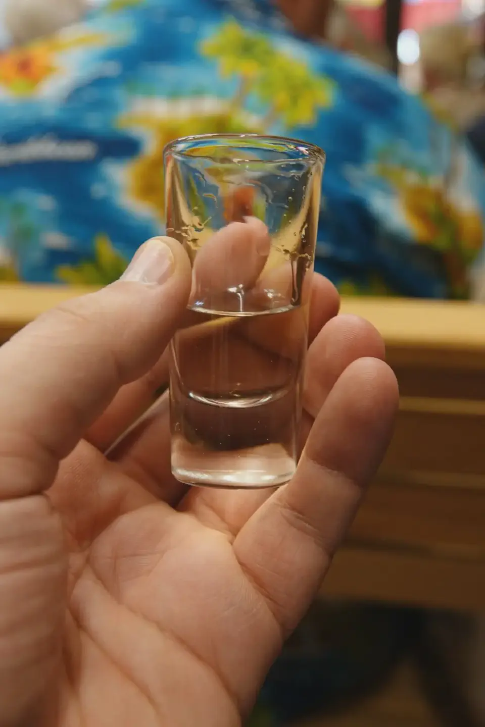 Wir haben verschiedene Reifestadien an Tequila probiert.