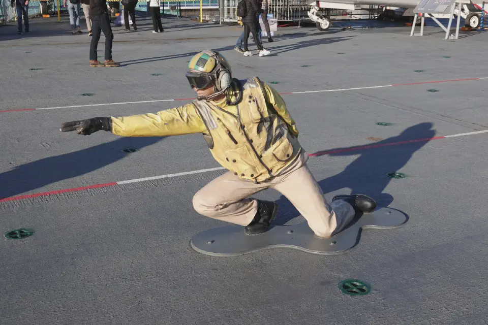 Die Person, die den Start freigibt.