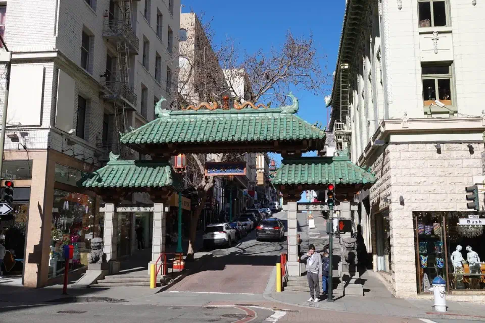 Der Eingang zu Chinatown.