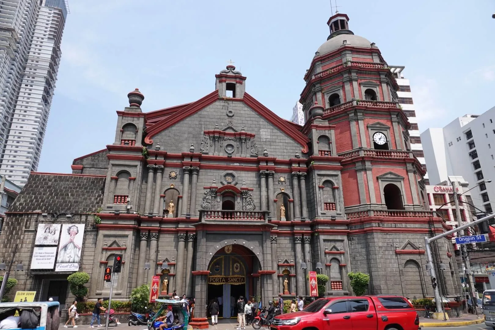 Die Binondo Church in Chinatown.