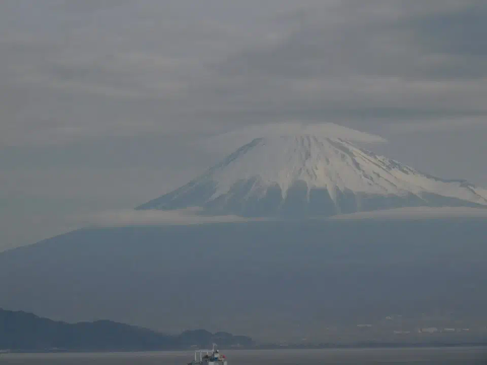 Blick auf den Fuji.